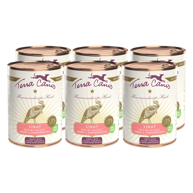 Terra Canis Light Menu Dog Wet Food Turkey
