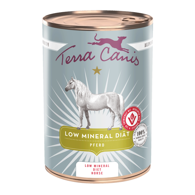 Terra Canis Dog Veterinary Food Low Mineral Diet Horse