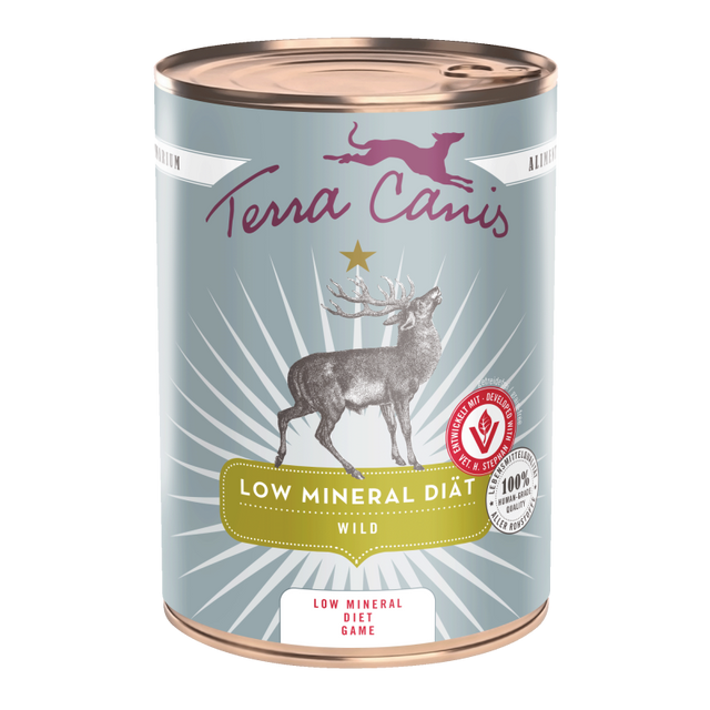 Terra Canis Dog Veterinary Food Low Mineral Diet Game