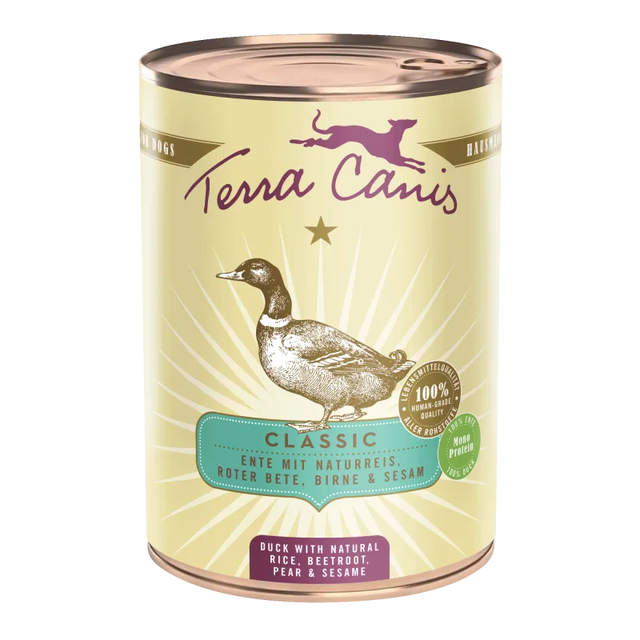 Terra Canis Classic Dog Wet Food Duck