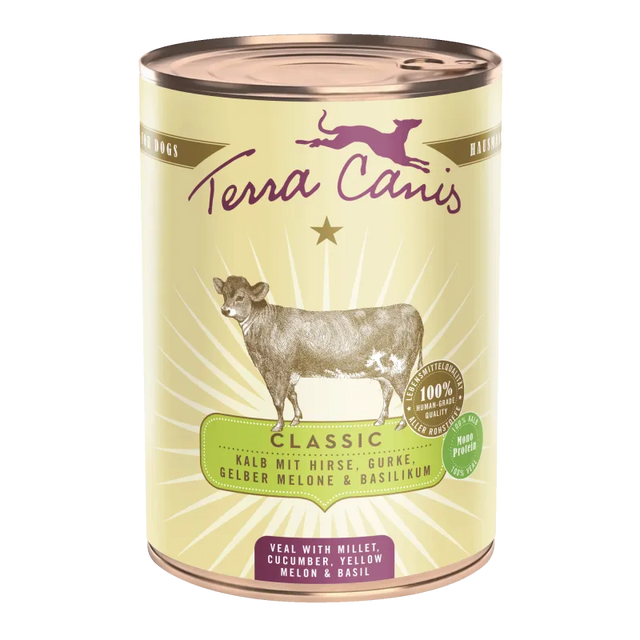 Terra Canis Classic Dog Wet Food Veal