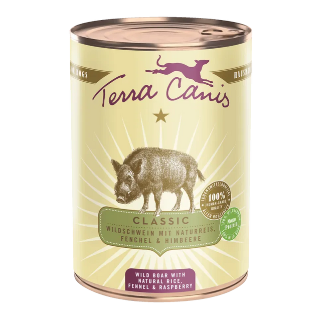 Terra Canis Classic Dog Wet Food Wild Boar