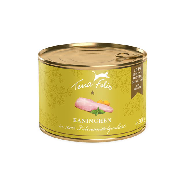 Terra Felis Grain Free Cat Wet Food, Rabbit