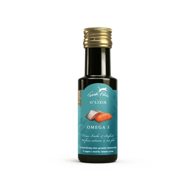 Terra Felis O'Lixir Omega 3 - Salmon and sea fish oil