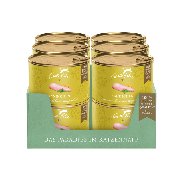 Terra Felis Grain Free Cat Wet Food, Rabbit
