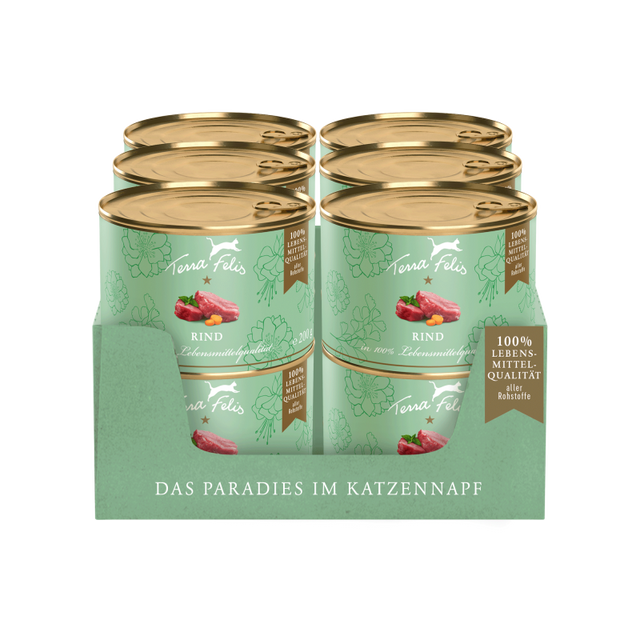 Terra Felis Grain Free Cat Wet Food, Beef