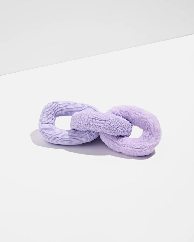 Wild One Dog Toy Chew Chain - Lilac