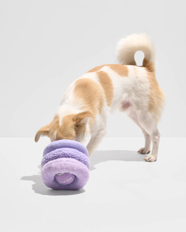 Wild One Dog Toy Tennis Tuft - Lilac