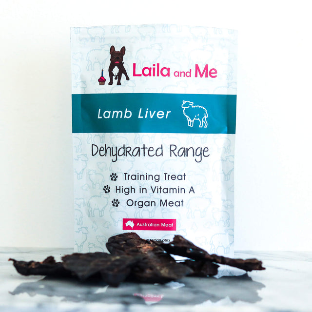 Laila and Me Naturally Dehydrated Lamb Liver Treats