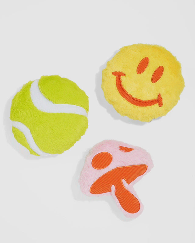 Wild One Dog Toy Playful Plush - Tennis Ball