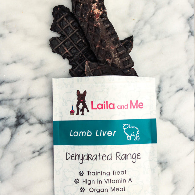 Laila and Me Naturally Dehydrated Lamb Liver Treats