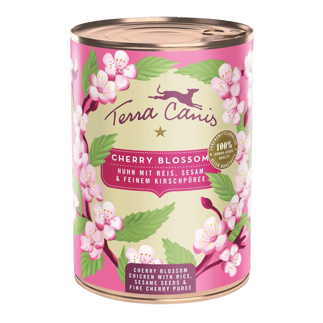 Terra Canis Flower Menu Cherry Blossom Chicken