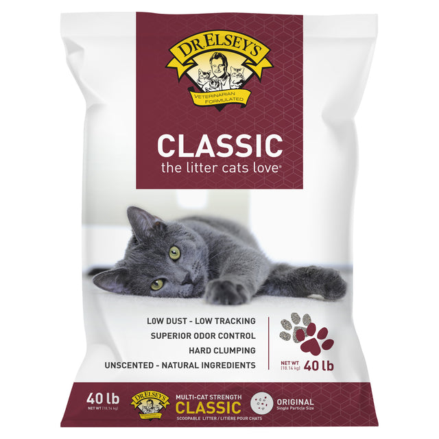 Dr. Elsey's Precious Cat Classic Clumping Clay Cat Litter