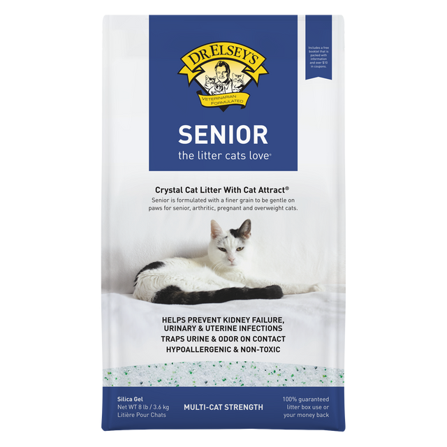 Dr. Elsey's Precious Cat Senior Silica Crystal Cat Litter