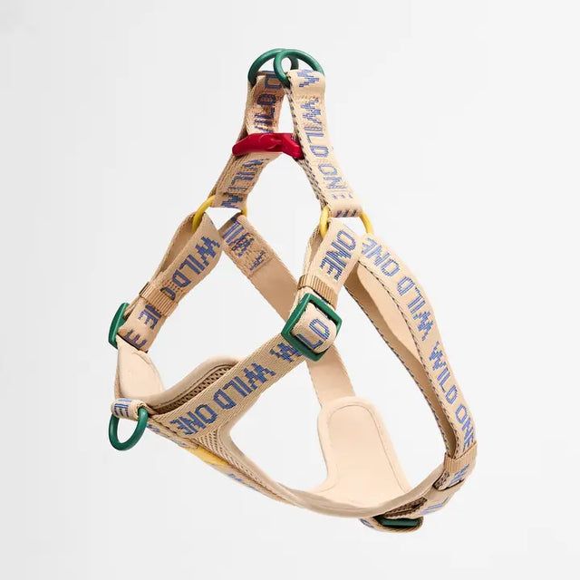 Wild One Step-In Dog Harness - Retro