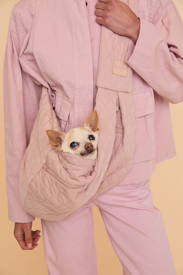 Max Bone Eco Packable Sling Carrier for Dogs and Cats - Nude
