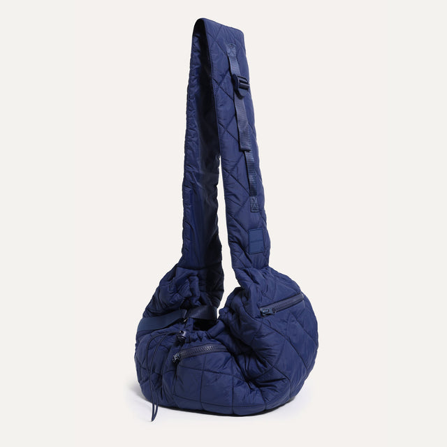 Max Bone Eco Packable Sling Carrier for Dogs and Cats - Navy