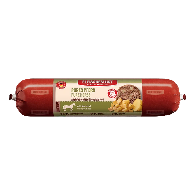 Fleischeslust Dog Wet Food Sensitive Pure Horse