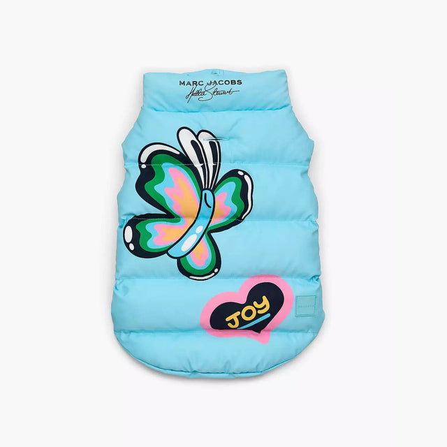 Hattie Stewart X Marc Jacobs X Maxbone Light Blue Dog Puffer Vest