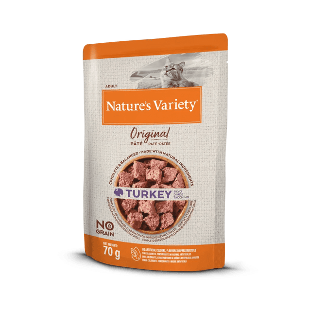 Nature's Variety Original Pate Turkey For Cats