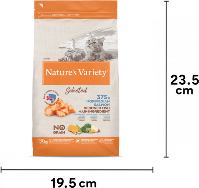 Nature's Variety Selected Dry Norwegian Salmon for Adult Cats