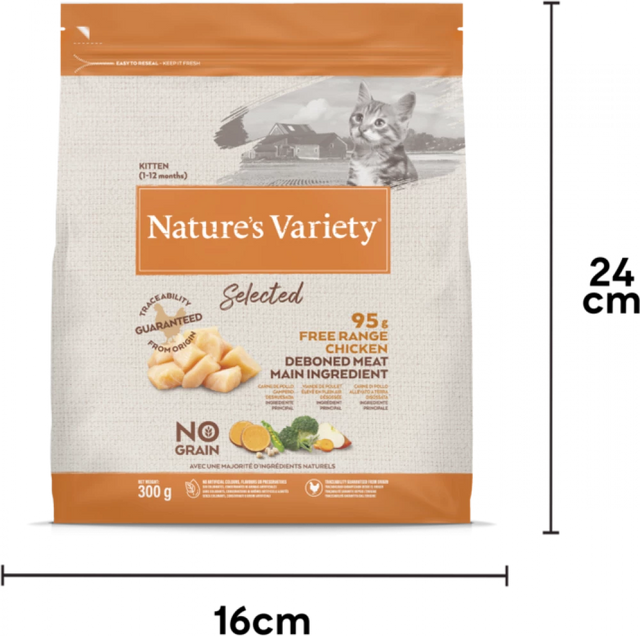 Nature's Variety Selected Dry Free Range Chicken for Kitten
