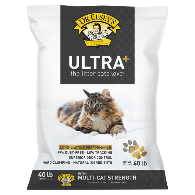 Dr. Elsey's Precious Cat Ultra+ Clumping Clay Cat Litter