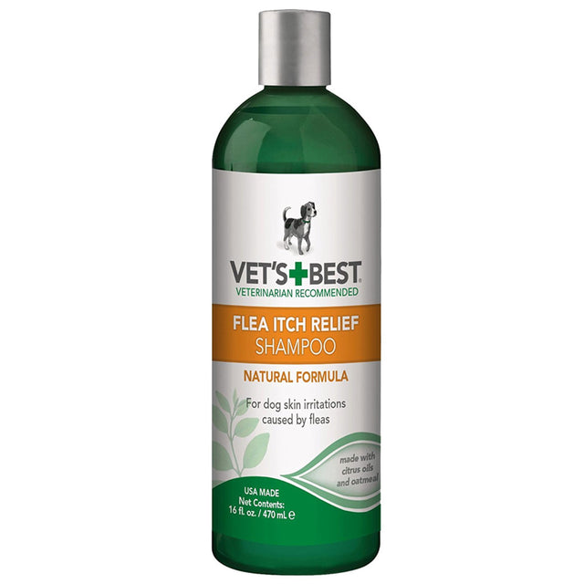 Vet's Best Flea Itch Relief Shampoo for Dogs 470ml