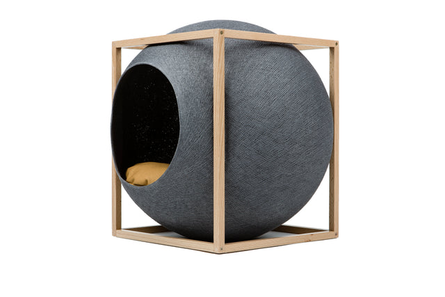Meyou Paris The Dark Grey Cube, Wood Edition