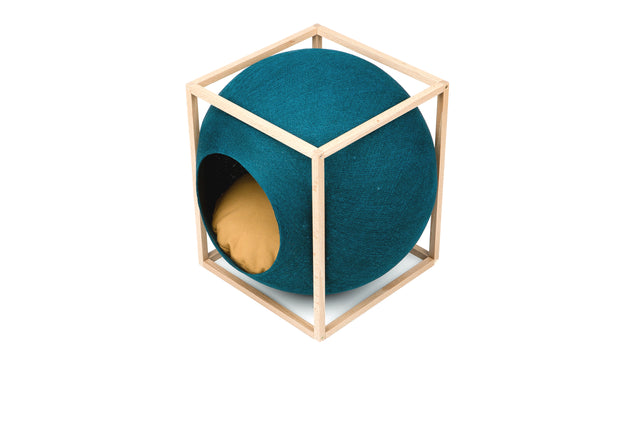Meyou Paris The Peacock Cube, Wood Edition