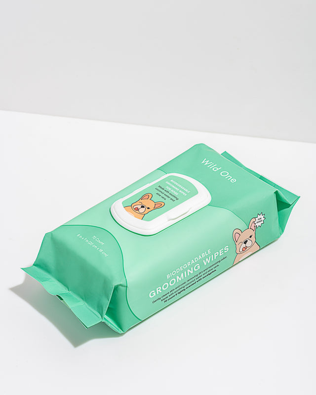 Wild One 70 Dog Grooming Wipes - Eucalyptus Scented