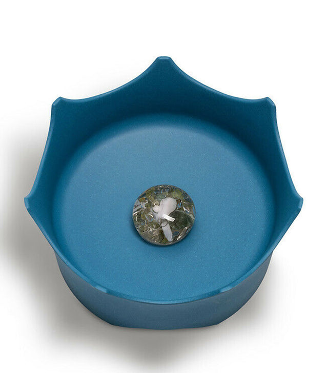 VitaJuwel CrownJuwel Pet Water Bowl - Ocean Blue