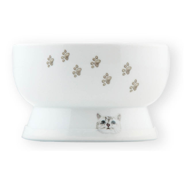 Necoichi Raised Cat Water Bowl (Nala Cat)