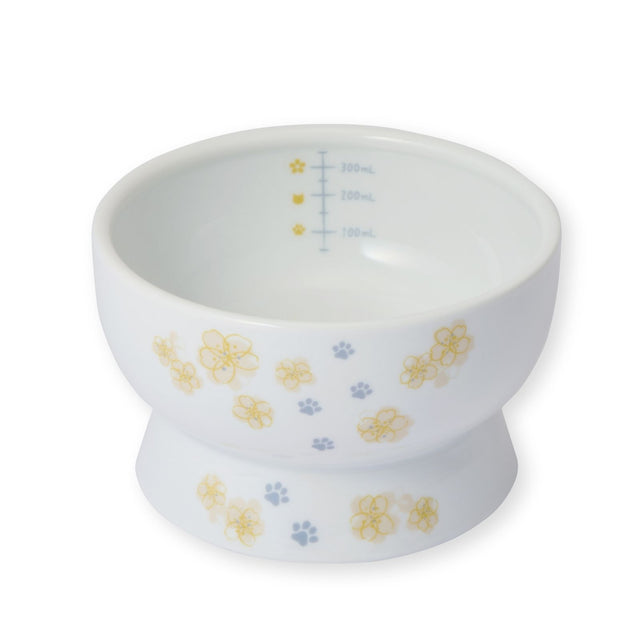 Necoichi Raised Cat Water Bowl (Sakura Limited Edition)
