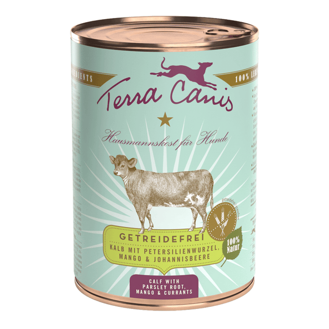Terra Canis Grain Free Dog Wet Food Veal