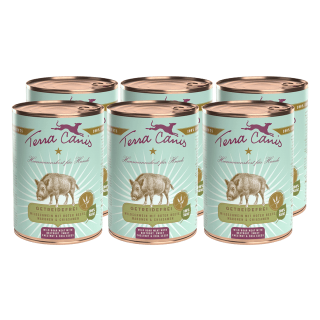 Terra Canis Grain Free Dog Wet Food Wild Boar