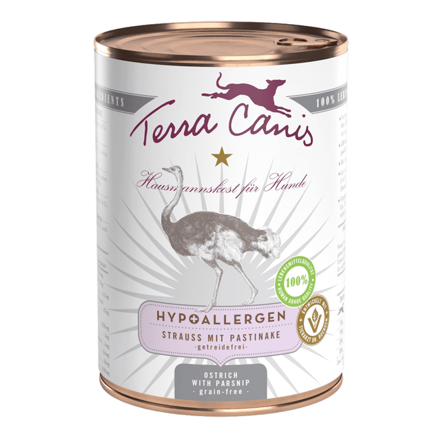 Terra Canis Hypoallergenic Dog Wet Food Ostrich