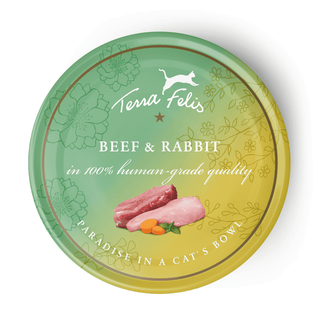 Terra Felis Grain Free Cat Food, Beef & Rabbit