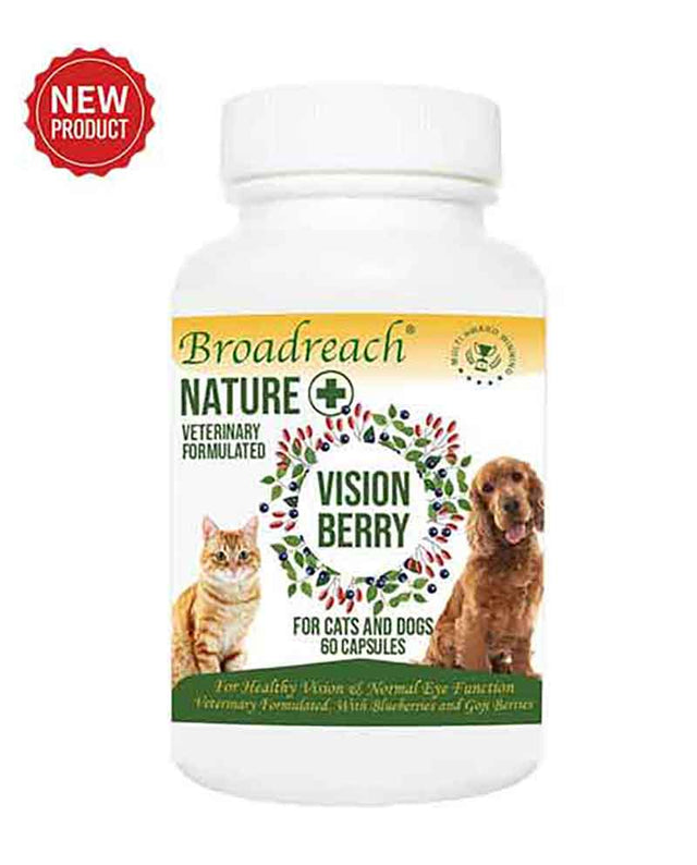 Broadreach Nature Vision Berry for Dogs and Cats, Puppies and Kittens