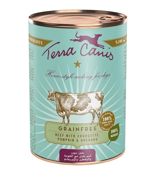Terra Canis Grain Free Dog Wet Food Beef