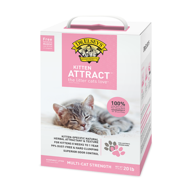 Dr. Elsey s Precious Cat Kitten Attract Clumping Clay Cat Litter