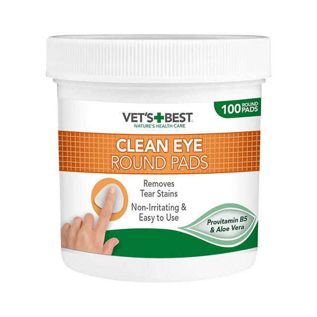 Vet's Best Clean Eye Finger Pads for Dogs x 100 pads