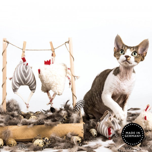 Profeline - Cat Toy Organic Cotton FunnyChicken